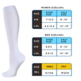 thumbnail image 7 of YUNOVA Copper Compression Socks (4 Pairs) 15-20 mmHg is BEST Graduated Athletic & Daily for Men & Women Running Travel, 7 of 7