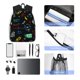 thumbnail image 4 of Fotbe Gamepads Mochila Ligera Casual para Laptop para Hombres y Mujeres, Mochila Impermeable de Uso Diario, Mochila para Universidad, 4 of 6