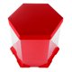 thumbnail image 4 of Caja prismática hexagonal para pasteles, caja de regalo transparente, contenedor de almacenamiento de plástico, 1 ud. HOMEMAXS 8722128-MX, 4 of 6