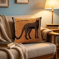 thumbnail image 4 of Throw Pillow Cushion with Embroidered Design, Soft Short Lint Sofa Bed Office Pillow Insert, 45 x 45 cm, 1 Set, 4 of 6