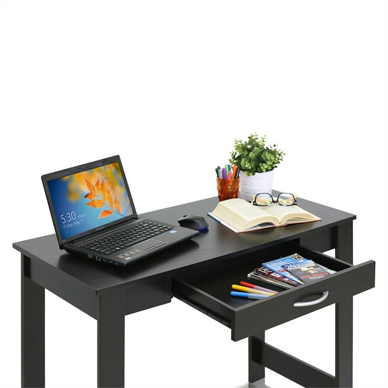 Furinno JAYA Simplistic Computer Study Desk with Bin Drawers