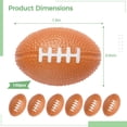 thumbnail image 4 of 100Pcs Mini Foam Football, Small Stress Balls, Tiny Foam Sports Balls for Stress Relief, School Rewards, Party Supplies, Ball Games, 4 of 6