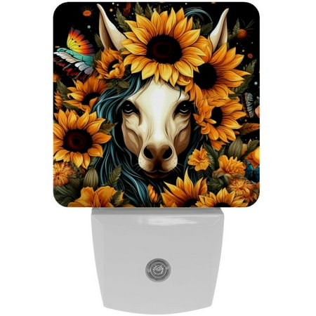 

Unicorn skeleton LED Square Night Lights - Illuminating Your Space with Style | Energy-Efficient Bedroom Lighting