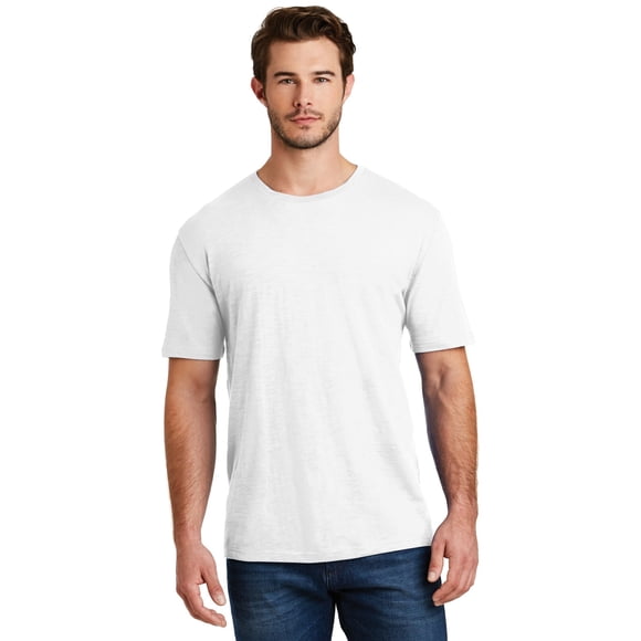 Camiseta de Cuello Redondo Distrito DM3000 Blanco XL