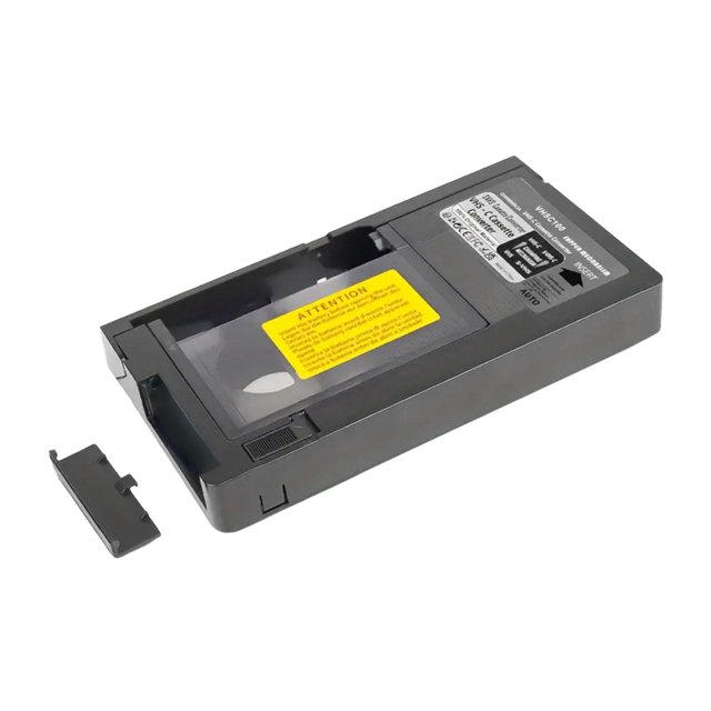 Langgg Reliable VHS To VHSC Cassette Adapter Tape Converter Strong Electronics Accessory For All Ages Cassette Converter