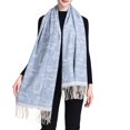thumbnail image 2 of Women's Fringed Shawl Scarf Cat Winter Warm Wrap Stole, 2 of 5