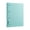 01_A4 D Ring 4 Hole Binder Folder Blue, variant on 4 Hole D Ring Binder Loose Leaf Folder A4 Document Binder Plastic Ring Binder with Elastic Closure Colorful Presentation Punch Folder for Office College Notebook by Xuniizn