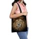 thumbnail image 1 of Bolsa de lona Reutilizable ABPHQTO Retrato de león africano macho 36x41 cm, 1 of 2