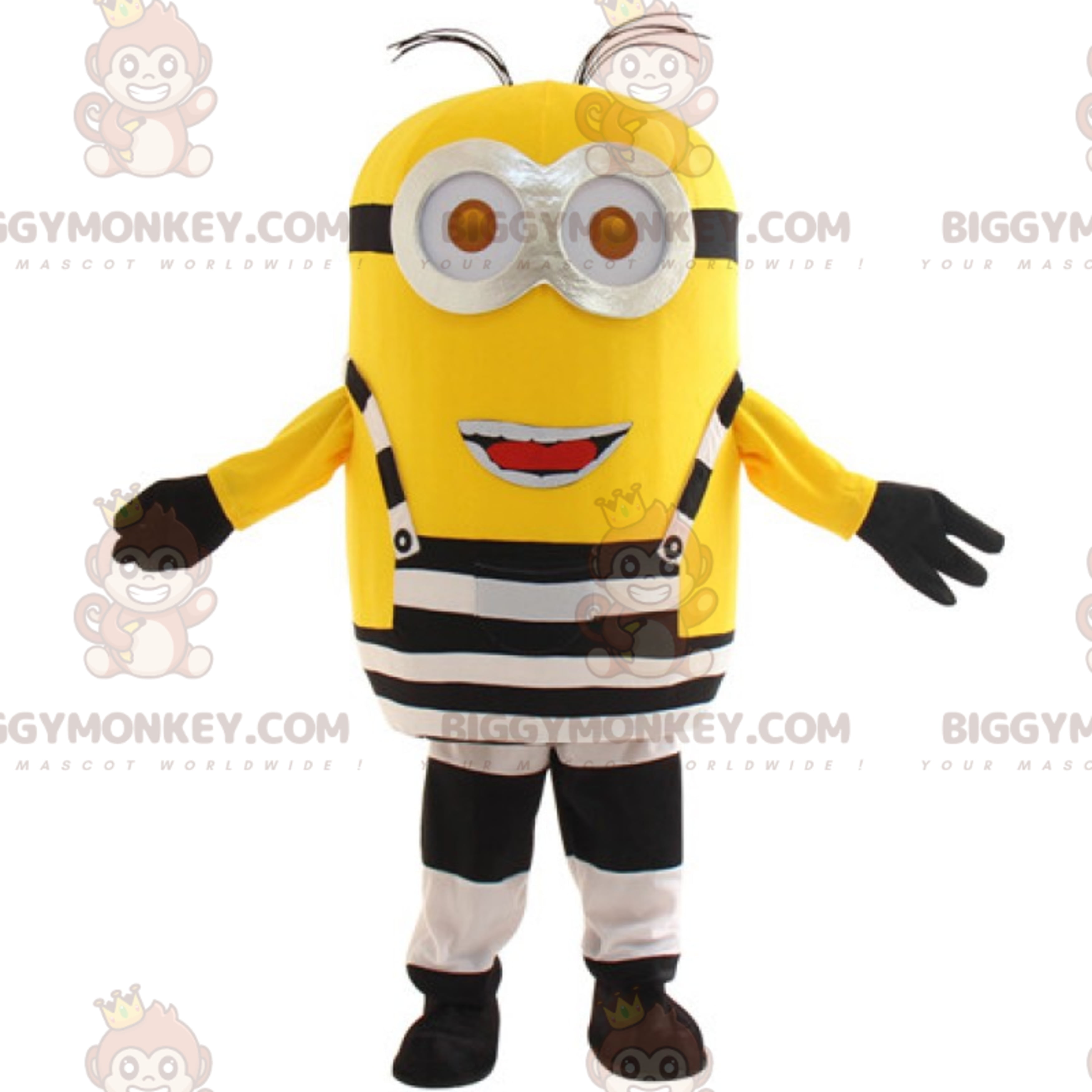 Party City Minion Halloween Costume for Boys, Minions: The Rise of Gru,  Jumpsuit, Hood, Goggles, Gloves