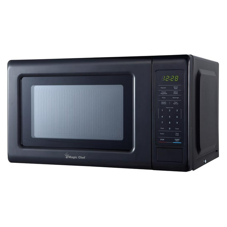 Magic Chef HMM770B Countertop Microwave - Black/Gray 0.7 Cubic