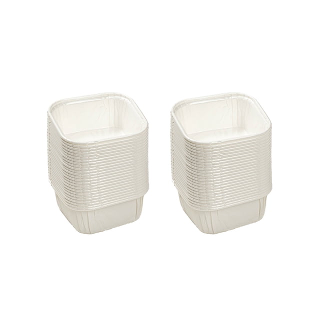 kyusrd Home Office Decor Specials!Cupcake Cup Disposable Lidless Baking Paper Cake Box Packaging Box Special Baking Resistance Of 50 Sets