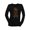Black, variant on Power Fist Social Justice Tee Long Sleeve Women's
