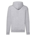 thumbnail image 2 of Fruit of the Loom Mens Classic Heather Zipped Hoodie, 2 of 4