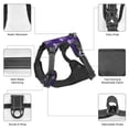 thumbnail image 4 of Dog Harness, Dark Purple Jellyfish No Pull Pet Harness Dog Leash, Step-in Dog Vest Harness, No Choke Reflective Adjustable Puppy Vest for Small Medium Large Dogs, 4 of 6