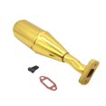 thumbnail image 5 of Kokiya Metal RC Exhaust Pipe Professional Spare Part for 1/5 RC Car Vehicles Trucks Gold, 5 of 9