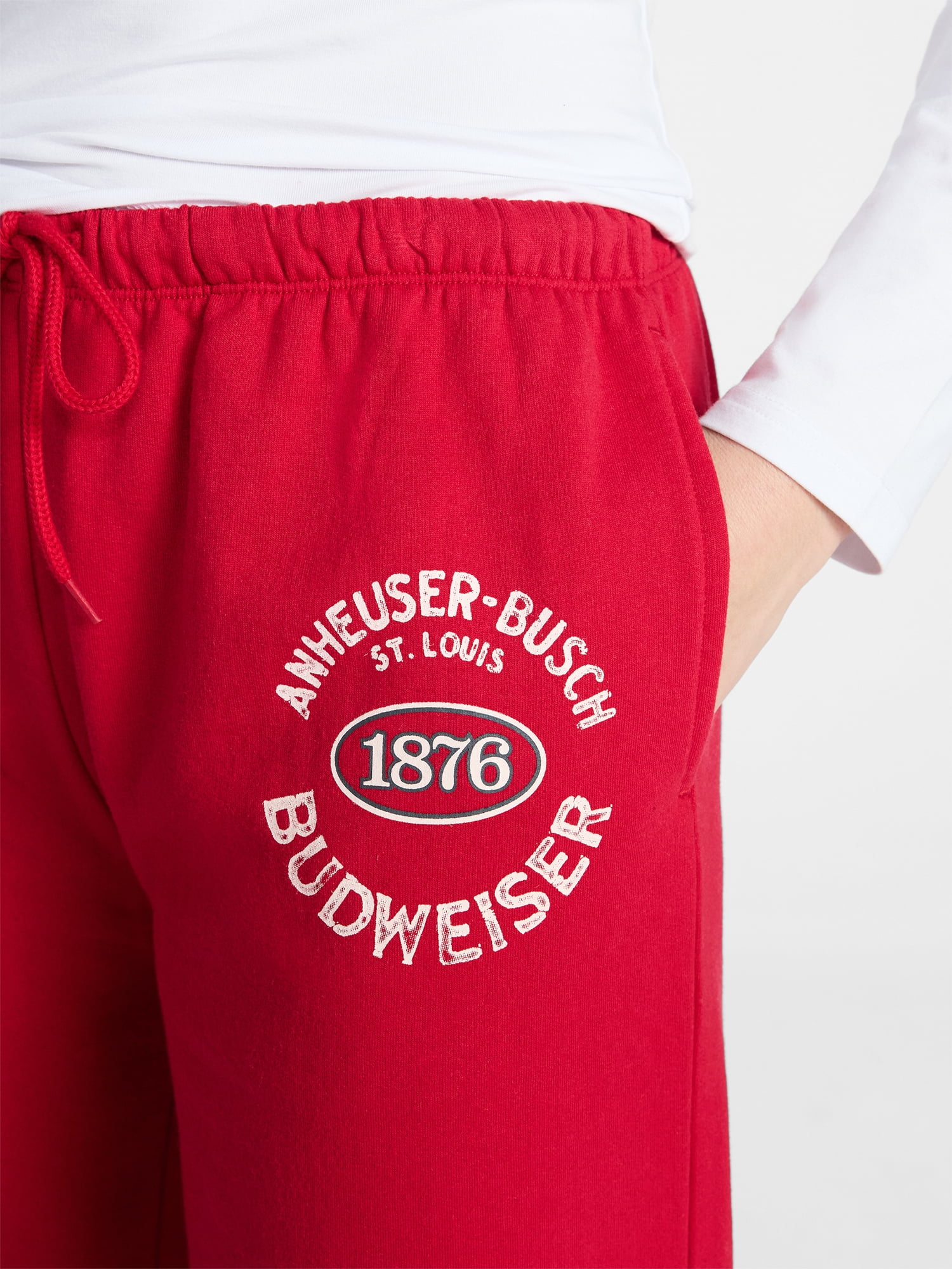 Budweiser Women's Graphic Fleece Pants, Sizes XXS-XXL