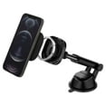 thumbnail image 2 of Magnetic Car Mount Phone Holder for Samsung Galaxy S20/S21/S22/Plus/Ultra/FE - For Dash Windshield Telescopic MagSafe Compatible Strong Grip, 2 of 7