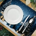 thumbnail image 4 of WEGFTDUOP Christmas Placemat Table Mat Christmas Home Living Room Decoration Placemat, 4 of 6