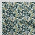 thumbnail image 4 of Soimoi Leaves Printed, Cotton Fleece, Fabric by The Yard Sewing DIY Stretch Fabric 56 Inches Wide, WarmFabric for Hats, Coats, Gloves, Blankets, Teal Blue, 4 of 5