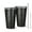 Black Gold Zodiac-1, variant on 16oz Tumblers Black White Moon Plant Pattern Stainless Steel Vacuum Insulated Double Wall Travel Tumbler Cups Mug with Lid and Straw,Cleaning Brush for Coffee,Tea