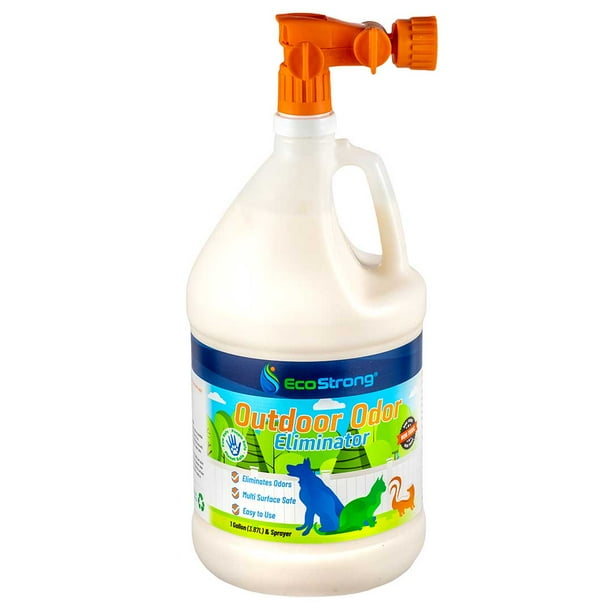 Outdoor Odor Eliminator Dog and Cat Urine Enzyme Cleaner for Yard, Turf, Kennels and More (1