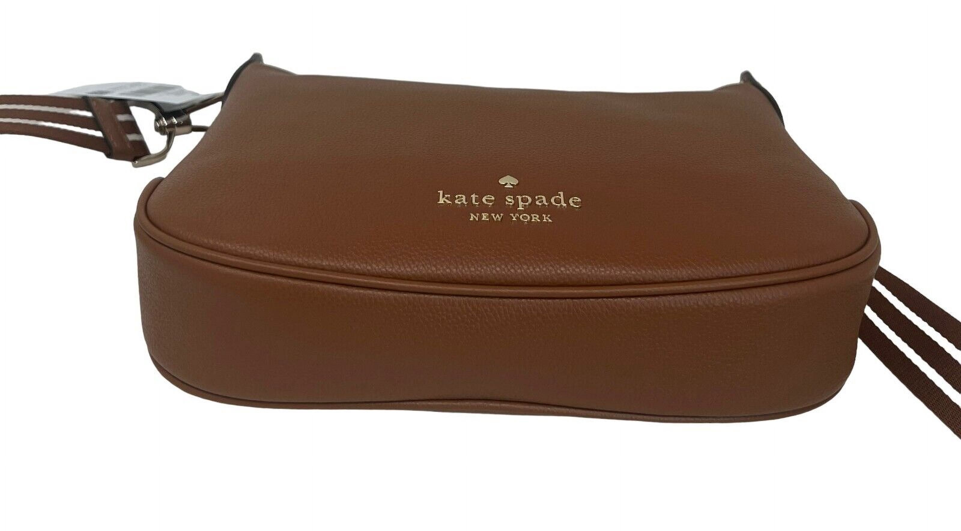 Kate Spade Rosie Small Pebbled Leather Crossbody Bag WKR00630 $349 (Warm Gingerbread)