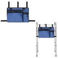 thumbnail image 7 of QAZbgdl Foldable Wheelchair Bag & Walker Side Organizer with Large Capacity, Cup Holder & Multiple Pockets | 1 Pcs | Blue or Gray | 20.47x17.72x12.99in, 7 of 7