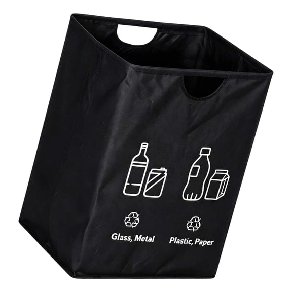 Lynono Co.,Ltd Spacious Bottle Recycling Bin Fabric Storage Basket With Reinforced Handles For Home Office Nursery Or Dorm Room