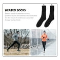 thumbnail image 3 of unbranded Calcetines Negros Con Calefacción Por Batería Para Confort Térmico En, 3 of 6