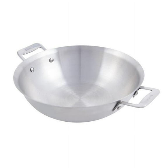 Bon Chef 60014 10.87 in. dia. Cucina Stir Fry Pan with 2 Side Handles& Induction Bottom, 2.5 quart