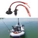 thumbnail image 1 of Conjunto de Enchufe de Enchufe del motor de trolling, Configuración ráspida femenina masculina 3 cables 10awg motor de trolling tapón parretes de pesca, 1 of 7