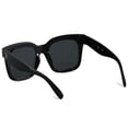 thumbnail image 3 of Lentes de Sol ANDWOOD Mujer con Montura Cuadrada Sobredimensionada 2 Paquetes, 3 of 7