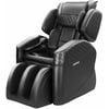 BestMassage Massage Chair,Full Body Recliner with Lower-Back Heating and Foot Roller for Living Room Home Office (Black)