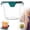 B, variant on Canning Jars Mold Jars made of Transparent Glass - Eco-Friendly Canning Jar - Storage for Food, Yogurt with Air Tight Seal and 750ML - Jar Set - (1 PC)
