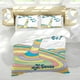 thumbnail image 5 of Oh, los Lugares a Donde Irás Conjunto de sábanas temático, trío de piezas, cómodo y amigable con la piel, diseño único, regalo de decoración para el hogar para familiares, amigos y fans,140cm *210cm, 5 of 6