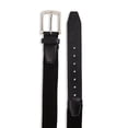 thumbnail image 3 of Harbor Bay by DXL Big and Tall Men's Stretch Braided Leather Belt, Black, 42/44, 3 of 4