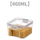 thumbnail image 5 of Xihbxyly Recipiente Hermético para Almacenar Granos Diversos, Diseño Compacto, Plástico Transparente, Ideal para Organizar La Cocina, Harina y Refrigerios, de 460 Ml a 1800 Ml., 5 of 6