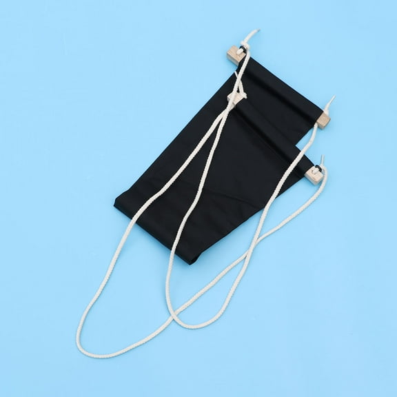 PTOOTP Under Desk Foot Hammock, Adjustable Canvas Fabric Office Footrest, Lightweight and Comfortable Design for Home and Work