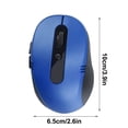 thumbnail image 3 of NARABB Hot Sale Wireless Blue-tooth Mouse Office Gaming Mouse 3 Button USB LED Ergonomic Button 1600 DPI For Laptop PC, 3 of 6