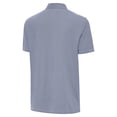 thumbnail image 3 of Men's Antigua Navy/White Seattle Seahawks Twine Performance Polo, 3 of 3