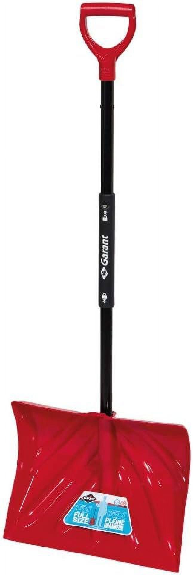 Garant NPW18KD Nordic 18-Inch Poly Blade Snow Shovel, Red Garant Garant-NPW18KD Nordic 18-Inch Poly Blade Snow Shovel
