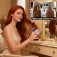 thumbnail image 3 of Cordless Hair Styling Brush,Wireless Hair Straightener Brush,2-in-1 Smart 20s Fast Heat 3 Temp Settings Rechargeable Scald Hair Styling Tool ,Portable Travel Comb, 3 of 5