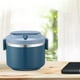 thumbnail image 1 of Fiambrera, calentador extraíble de material acero inoxidable a prueba de , caja bento forma forma forma , almacenamiento de alimentos, para en Azul de una sola capa BLESIY contenedor de almuerzo, 1 of 8