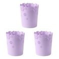 thumbnail image 3 of Baohd PP Environmentally Friendly Storage Bucket And Durable All Storage purple medium-sized 3Set, 3 of 6