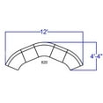 thumbnail image 6 of Flash Furniture Hercules Alon 5 Piece Reception Seating in Black, 6 of 6