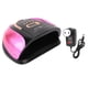 thumbnail image 2 of UV Gel Nail Lamp 256W 57pcs Lamp Chips 4 Timers Fast Curing Portable Handle Purple Red Nail Art Tool 100‑240V US Plug, 2 of 5