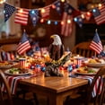 thumbnail image 4 of Cheapark 147、Bald Eagle Resin Sculpture Spread Wing Animal Statue for Office Hotel Living Room American Style Home Craft Decor, 4 of 6