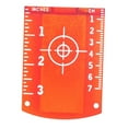 thumbnail image 1 of DYNWAVECA Outil de Mesure de Plaque Cible, Application Portable Cible Réutilisable avec Support pour Menuiserie, Bureau, Pratique Rouge, 1 of 9