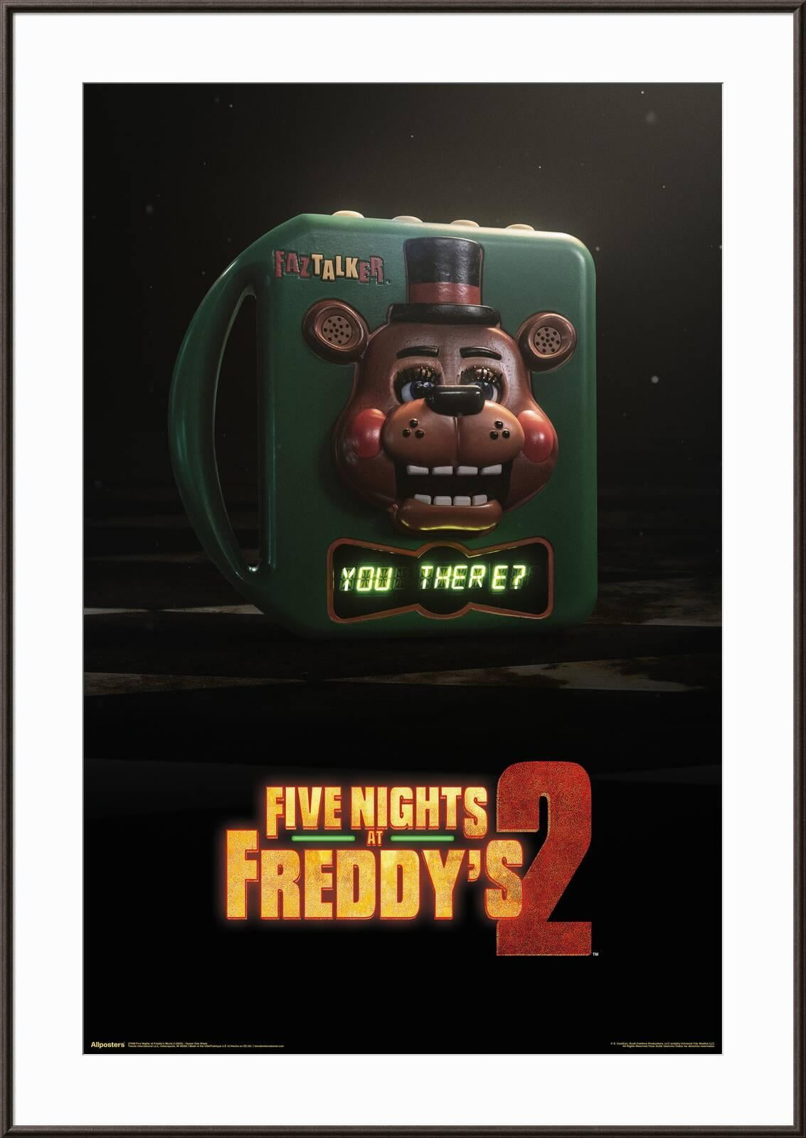 Five Nights at Freddy's Movie 2 (2025) - Teaser One Sheet Canvas Wall Poster, 22.375" x 34"
