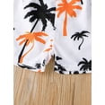 thumbnail image 3 of WIBACKER Baby Boys Summer Outfits Toddler Kid Casual Beach Sunglasses Print Vest Shorts Clothes, 3 of 10